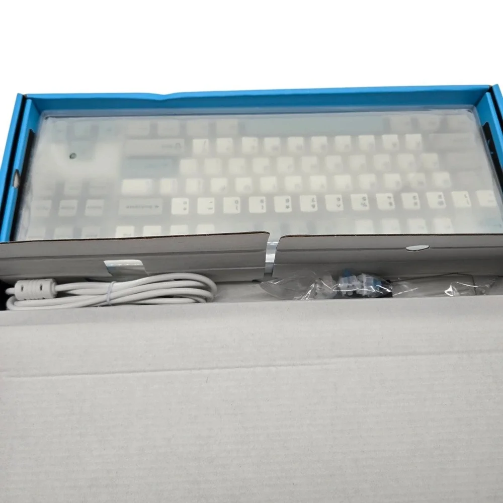 ELECFOX Linky 87 Pro 87% TKL Hot Swappable Mechanical Keyboard RGB Wireless